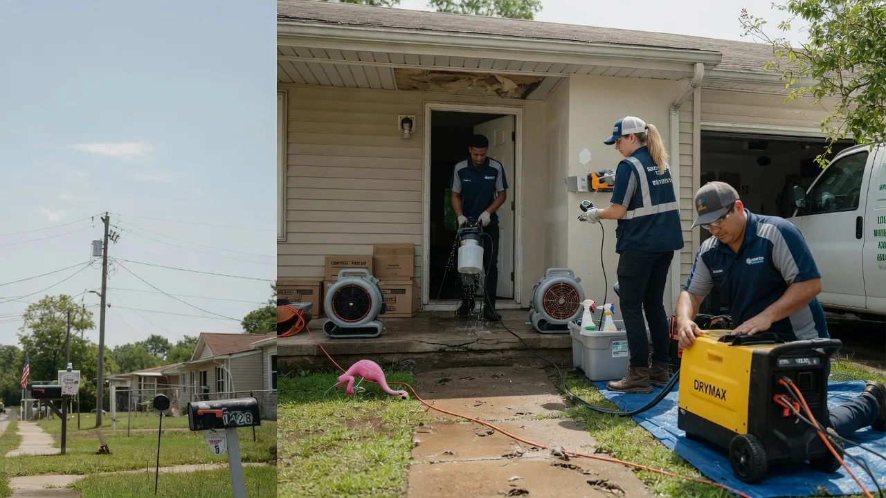 Storm Damage Water Removal in East Liverpool, OH near me